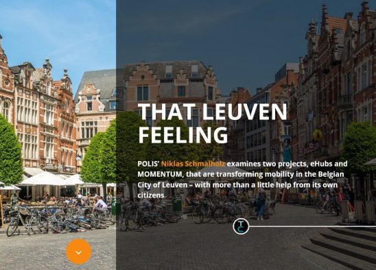 ‘That Leuven Feeling’ – MOMENTUM shares developments in ‘Thinking Cities’ magazine