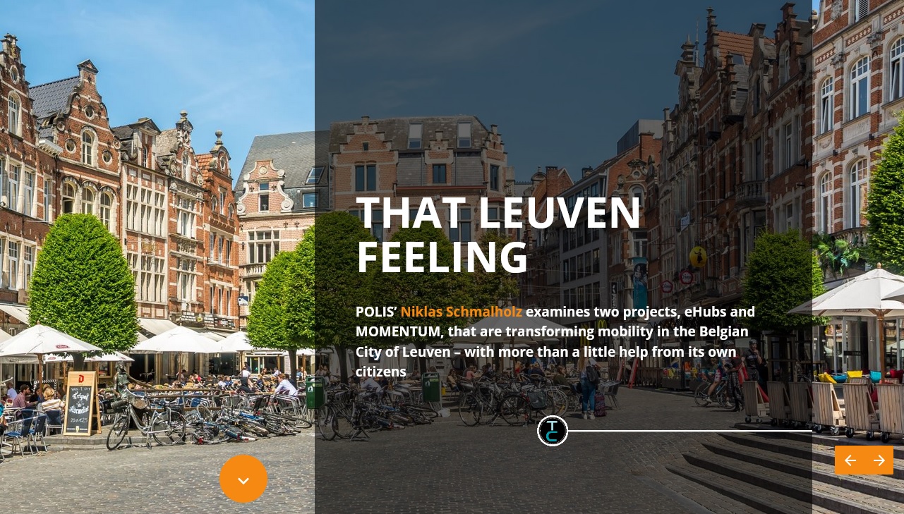 'That Leuven Feeling' - MOMENTUM shares developments in 'Thinking Cities' magazine